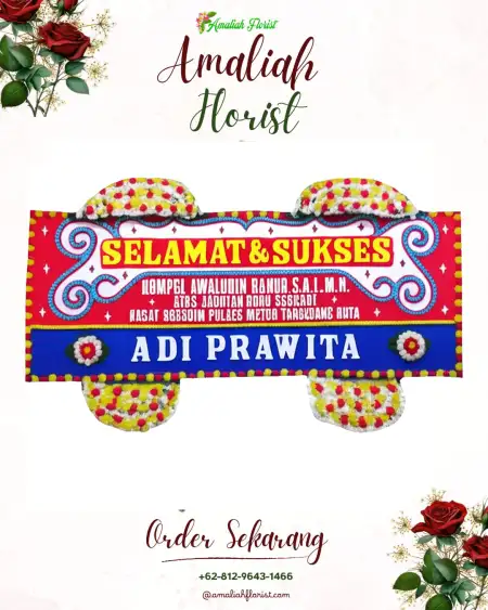 Papan Bunga Ucapan Selamat Dadapmulyo